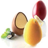 Stampo gelato Mul3D Egg per 5 Uova 3D da 100 ml  in silicone Top White da Silikomart