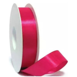 Nastro Doppio Raso Fucsia largo 6 mm e lungo 50 metri