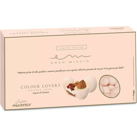 Maxtris Nuance Nude Enzo Miccio gusto Tiramisù, confetti rosa Maxtris Maxtris Nuance Nude Enzo Miccio gusto Tiramisù, confetti rosa Maxtris