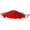 Perline rosse di zucchero da 100 g, 1,5 mm, per decorazione dolci da Decora