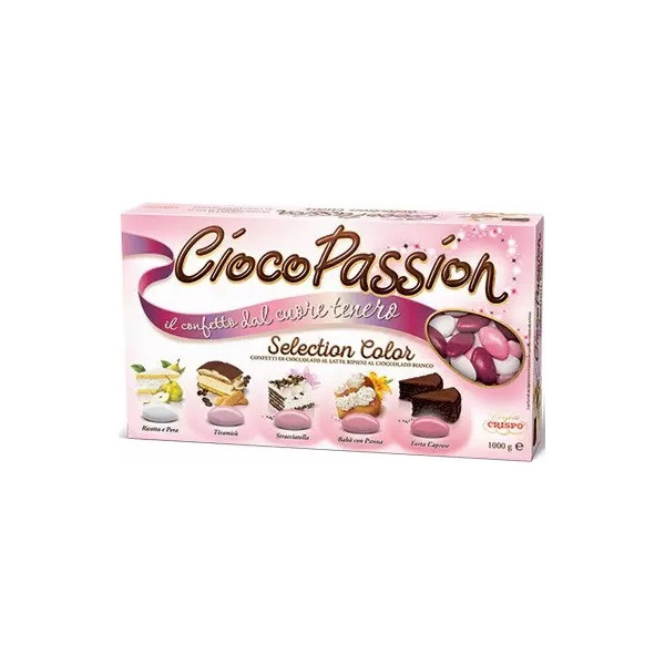 Confetti Ciocopassion Selection Color Rosa di Crispo da 1 Kg