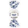 Vassoio Cadeaux Twist Fabbri 500 g: confetti con incarto Twist bianco Maxtris, con amarena e cioccolato fondente