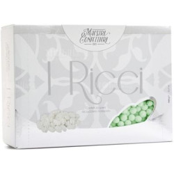 Confetti Mimose o Riccetti di zucchero verde da Maxtris in confezione da 1 Kg