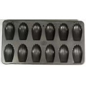 Stampo 12 maddalene o Madeleines da 7 cm, teglia in alluminio antiaderente da Vespa dolci forme