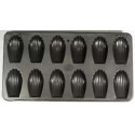 Stampo 12 maddalene o Madeleines da 7 cm, teglia in alluminio antiaderente da Vespa dolci forme