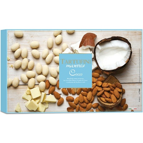 Praline Tartufini Cocco di Maxtris in confezione da 500 g Praline Tartufini Cocco di Maxtris in confezione da 500 g