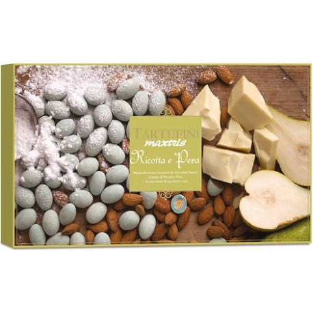 Praline Tartufini Ricotta e Pera di Maxtris in confezione da 500 g Praline Tartufini Ricotta e Pera di Maxtris in confezione da 500 g