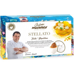 Maxtris Stellato Frolla Napoletana: confetti bianchi cioco-mandorla Maxtris