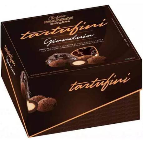 Vassoio Maxtris Tartufini Mandorla Gianduia Incartati singolarmente 500 g Vassoio Maxtris Tartufini Mandorla Gianduia Incartati singolarmente 500 g