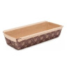 5 Stampi Plum Cake in carta da forno da 20 cm per torte da 300 g 5 Stampi Plum Cake in carta da forno da 20 cm per torte da 300 g