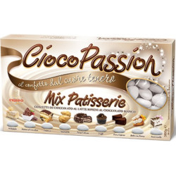 Ciocopassion Mix Patisserie Crispo 1Kg: confetti bianchi ai gusti assortiti dei dolci di pasticceria