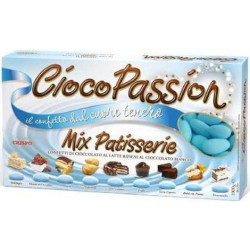 Confetti Ciocopassion Mix Patisserie celeste ai gusti dei dolci di pasticceria in confezione da 1 Kg di Crispo
