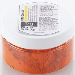 Idro Color Arancio da 25 g colorante idrosolubile in polvere linea i78 da Silikomart