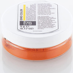 Idro Color Arancio 5 o 25 g - Colorante Alimentare Idrosolubile in Polvere per Impasti e Creme | Silikomart i78