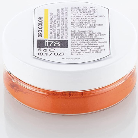 Idro Color Arancio da 5 g colorante idrosolubile in polvere linea i78 da Silikomart Idro Color Arancio da 5 g colorante idrosolubile in polvere linea i78 da Silikomart