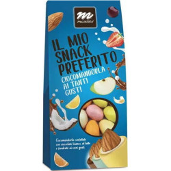 Sacchetto Maxtris ai gusti assortiti, confetti colorati in confezione da 150 g