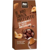 Sacchetto Maxtris Nocciolato, confetti marroni in confezione da 150 g Sacchetto Maxtris Nocciolato, confetti marroni in confezione da 150 g