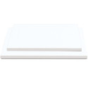 Base bianca per torta o vassoio sotto-torta rettangolare bianco, cakeboard bianco lato 30x40 cm o 60x40 cm ed altezza 1,2 cm