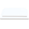 Base bianca per torta o vassoio sotto-torta rettangolare bianco, cakeboard bianco lato 30x40 cm o 60x40 cm ed altezza 1,2 cm
