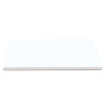 Base bianca per torta o vassoio sotto-torta rettangolare bianco, cakeboard bianco lato 60x40 cm ed altezza 1,2 cm da Decora Base bianca per torta o vassoio sotto-torta rettangolare bianco, cakeboard bianco lato 60x40 cm ed altezza 1,2 cm da Decora