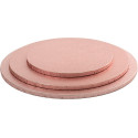 Da 25 a 40 cm vassoio sottotorta tondo rosa gold o disco rosa antico per torta alto 1,2 cm da Decora