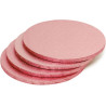 Da 25 a 40 cm vassoio sottotorta tondo rosa gold o disco rosa antico per torta alto 1,2 cm da Decora