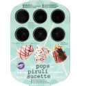 Teglia antiaderente 12 coni pops di ø4,5 x  3,5 cm da Wilton