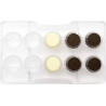 Stampo cioccolato pirottini piccoli 10 cavità ⌀25xh16 mm in policarbonato da Decora Stampo cioccolato pirottini piccoli 10 cavità ⌀25xh16 mm in policarbonato da Decora