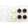 Stampo cioccolato Pirottini Piccoli 10 cavità in policarbonato da Decora