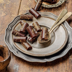 Da 3,3 a 5,5 cm stampo cilindri di cioccolato in policarbonato Decora