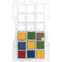 The Square: Stampo Cubotto di cioccolato 25x25 h 10 mm in policarbonato da Decora