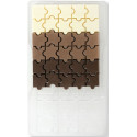 Stampo cioccolatini Puzzle in policarbonato da Decora