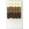 Stampo cioccolatini Puzzle in policarbonato da Decora