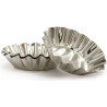 Confezione 10 formine tartelletta in alluminio o stampi tartelletta per monoporzioni da 8 cm h 2 cm, di Decora Confezione 10 formine tartelletta in alluminio o stampi tartelletta per monoporzioni da 8 cm h 2 cm, di Decora