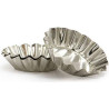 Confezione 10 formine tartelletta in alluminio o stampi tartelletta per monoporzioni da 8 cm h 2 cm, di Decora