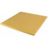 Vassoio sottotorta Quadrato dorato di lato da 25 a 45 cm, in cartoncino rigido alto 1 cm da Silikomart Vassoio sottotorta Quadrato dorato di lato da 25 a 45 cm, in cartoncino rigido alto 1 cm da Silikomart
