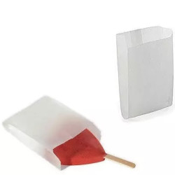 200 o 1000 Sacchetti 9 cm in carta per gelati Silikomart Take Away Bag