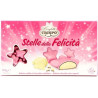 Confetti Stelle della Felicità Rosa Perlato in confezione da 500 g di Crispo Confetti Stelle della Felicità Rosa Perlato in confezione da 500 g di Crispo
