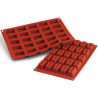 Stampo Small Lingotto Savarin o mini savarin rettangolari 3,3 cm in silicone SF092 da Silikomart Stampo Small Lingotto Savarin o mini savarin rettangolari 3,3 cm in silicone SF092 da Silikomart