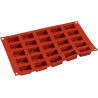 Stampo Small Lingotto Savarin o mini savarin rettangolari 3,3 cm in silicone SF092 da Silikomart