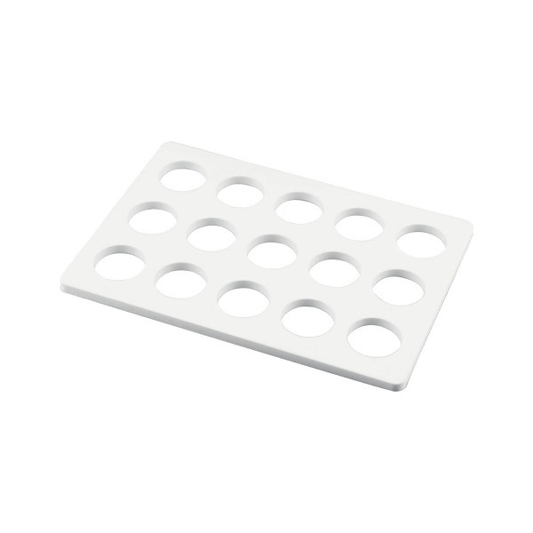 Mini Chablon Silikomart stampo silicone 15 mini chablon tondi da 2,5 cm h 0,5 cm