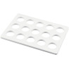 Mini Chablon Silikomart stampo silicone 15 mini chablon tondi da 2,5 cm h 0,5 cm Mini Chablon Silikomart stampo silicone 15 mini chablon tondi da 2,5 cm h 0,5 cm