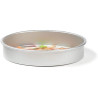 Teglia tonda liscia per torta americana in alluminio anodizzato alta 5 cm e diametro da 10 a 40 cm da Decora Teglia tonda liscia per torta americana in alluminio anodizzato alta 5 cm e diametro da 10 a 40 cm da Decora