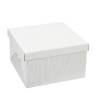 Scatola rigida quadrata per torte 36 cm altezza 25 cm in cartoncino bianco da Decora Scatola rigida quadrata per torte 36 cm altezza 25 cm in cartoncino bianco da Decora
