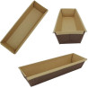 50 Stampi plum-cake in carta da forno da 15x6,5xh5 cm per torte da 200 g 50 Stampi plum-cake in carta da forno da 15x6,5xh5 cm per torte da 200 g