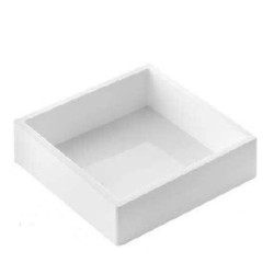 Tortaflex Square Silikomart (16/18cm) – Stampo in Silicone per Semifreddi e Torte Quadrate con Bordi Dritti (h4/5cm)