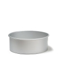 Da 10 a 35 cm Teglia tonda liscia per torta americana in alluminio anodizzato da Decora