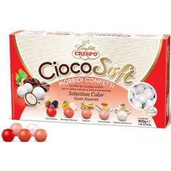 CiocoSoft Selection Color Rossi Crispo Confetti di Cioccolato Cremoso 900 g
