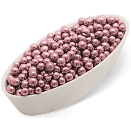 Sferici di zucchero rosa in confezione da 1 Kg di Crispo Sferici di zucchero rosa in confezione da 1 Kg di Crispo