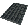 Stampo Sessantaquaranta mini cake SQ006 in silicone da Silikomart da 99 mm Stampo Sessantaquaranta mini cake SQ006 in silicone da Silikomart da 99 mm